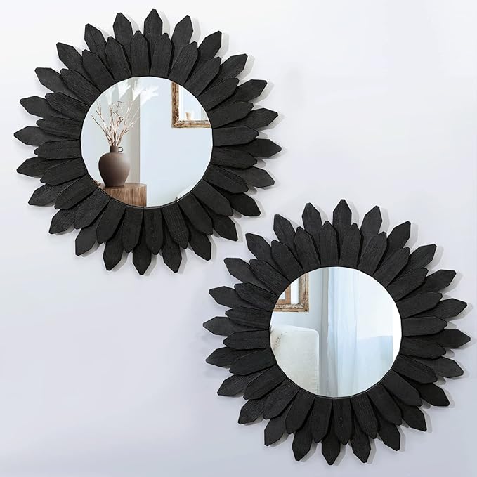 Honiway Boho Wall Decor Mirrors by Honiway