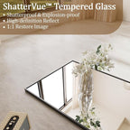Koonmi 56"x21" Floor Mirror Full Length, Bedroom Floor Body Mirror - Image 2