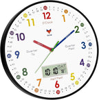 Foxtop Digital and Analog Learning Clock - Image 7