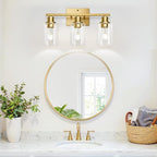 MOKATNG 3-Light Bathroom Light Fixtures, Vanity Light - Image 7