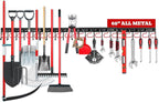 SEDY 68" All Metal Garden Tool Organizer Hooks by SEDY