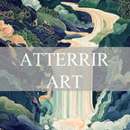 AtterrirArt Framed Japanese Landscape Wall Art Nature Vintage Poster Print - Image 6