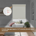 SUNOFF No Drill Tools Cordless Blackout Roller Shades Blinds - Image 7