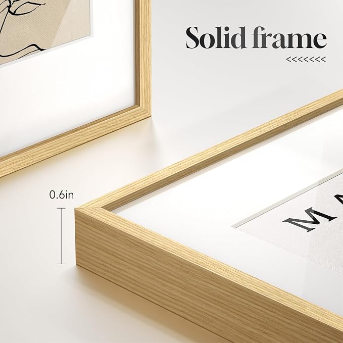 Framed Matisse Neutral Wall Art, Abstract Modern Minimalist Botanical Prints - Image 6