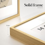 Framed Matisse Neutral Wall Art, Abstract Modern Minimalist Botanical Prints - Image 6