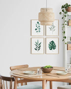 HAUS AND HUES Green Plant Art Print Set of 4-16x20 - Image 5