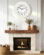 Vintage Wall Clock 16 Inch Quartz Silent Non-Ticking Analog Clock Battery - Image 7