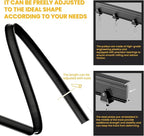 Room Divider Curtain Sets with Flexible Ceiling Track, Privacy Soundproof - Image 7