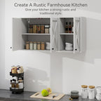 YOURLITE Laundry Cabinet, Medicine Cabinet, Bathroom Kitchen Storage Wall - Image 7