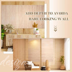 Juexica 1 Pcs Natural Bamboo Wall Panel - Image 7