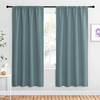 NICETOWN Greyish Blue Blackout Curtains Panels by NICETOWN