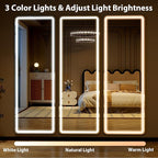 Full Length Mirror with LED Lights, LED Mirrors Full Length Floor Mirror Full - Image 4