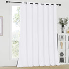 NICETOWN Sliding Door Curtains for Patio, Wide Width Drape, Vertical Curtains - Image 2