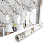 Marble Peel and Stick Waterproof Wall Paneling, Covers 38.75 Sq. Ft. by premiumqualitypeelandsticktile