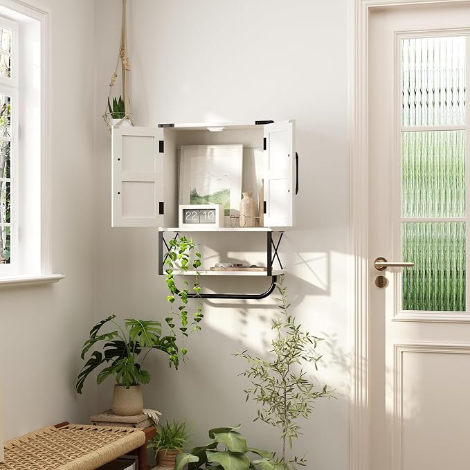RUSTOWN Farmhouse Rustic Medicine Cabinet - Image 9