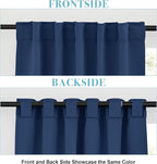 RYB HOME Blackout Curtains for Living Room, Privacy Thermal Insulating Window - Image 6