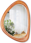 MAGFLERUM Irregular Wall Mirror, 15 * 10 inch Asymmetrical Wood Mirrors by Givetheroomuniquebeauty%EF%BC%81