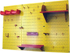 Wall Control Pegboard Organizer 4 ft. Metal Pegboard Standard Tool Storage Kit - Image 2