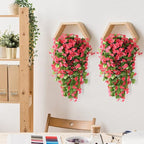 ZFProcess Artificial Fake Hanging Flowers Plants - Image 3