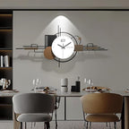 Modern Wall Clock for Living Room, Large Decorative Wall Clock, Creative Silent - Image 2