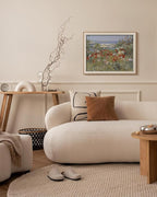 VIYYIEA Framed Wall Art for Living Room, Garden Canvas Prints, Vintage Home - Image 2