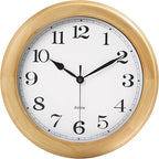 Kesin Wooden Wall Clocks 14 Inch Silent Wall Clock Large Decorative Battery - Image 2
