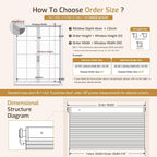 Grandekor No Drill No Tools Cordless Cellular Shades, UV Protection Privacy No - Image 2