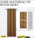 NICETOWN Sleek Blackout Curtains 120 inches Length - Image 6