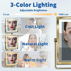 Ruacq Rechargeable Wall Mounted Makeup Mirror - Image 6