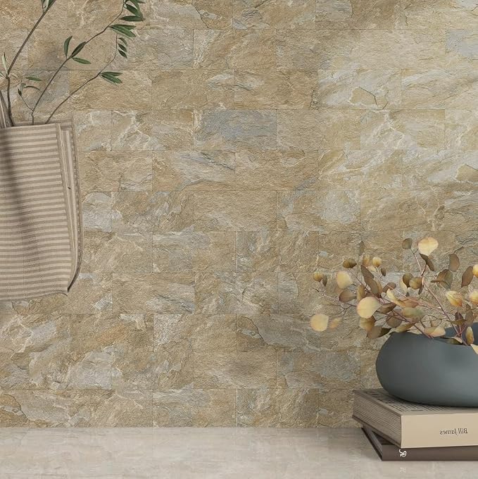 AULIGET Sandstone Peel and Stick Backsplash Wall Tiles - Image 6