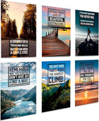 Oversized 17x24 Motivational Posters Set of 6 by ThrowbackTraits