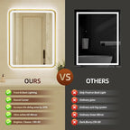 32x40 Inch LED Bathroom Mirror - Image 7