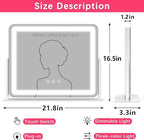 ROLOVE Large Vanity Mirror - Image 2