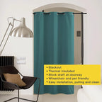 NICETOWN Doorway Curtain Room Divider Drape Screen Partitions, Vertical Blind - Image 3