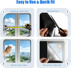Alikiai Blackout Blinds 157" x 57", 100% Blackout Curtains - Image 4