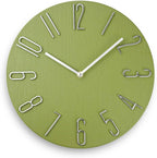 Wall Clock, Silent Clock, Wall Clocks Battery Operated， 12 inch Modern Wall by Fapugh