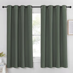 NICETOWN Blackout Curtain 63 inch Length by NICETOWN