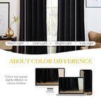NICETOWN Insulated Black Out Velvet Curtains - Image 5