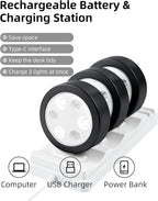 EZVALO Picture Lights for Wall, Rechargeable Battery Magnetic Poster Lights - Image 2