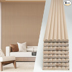 Art3d Fluted Wood Panel by Art3d