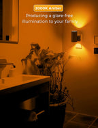 L LOHAS LED Night Light, Amber Nightlight, Dimmable Night Light, Light Sensor - Image 5
