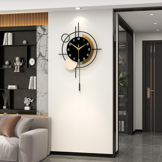 Large Wall Clock for Living Room Decor Modern Wall Clock - Image 3