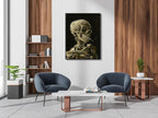 Wieco Art Large Framed Art Skull of a Skeleton - Image 3