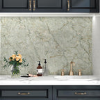 Cyan Marble Contact Paper for Countertops Waterproof Marble Wallpaper Peel and - Image 6