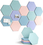 Fluxynara Hexagon Cork Board Alternative by FLUXYNARA