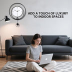 Dankeit Decorative Wall Clock, Silent Non-Ticking Quality Quartz Movement - Image 7