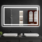 30"x48" LED Bathroom Mirror by WISSMILESHOME