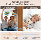 4 Pack Wood Panels for Wall, 47.24" x 12.79" Acoustic Wood Slat Wall Panel for - Image 4