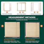 Bamboo Blinds for Interior Windows, Custom Roller Shades for Indoor Window and - Image 7