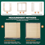 Bamboo Blinds for Interior Windows, Custom Roller Shades for Indoor Window and - Image 7
